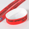 Bracelet Tyvek 19 mm Marquage NOIR