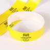 Bracelet Tyvek 19 mm Marquage NOIR
