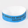 Bracelet Tyvek 19 mm Marquage NOIR