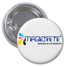 Badge rond en métal personnalisé